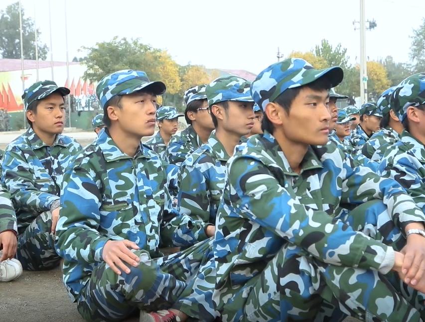 军训闭营式